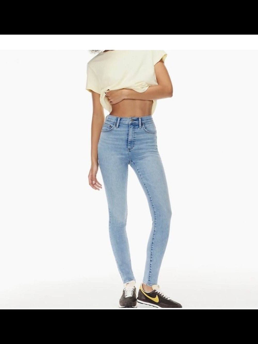 Denim Forum The Lola High Rise Skinny - 25